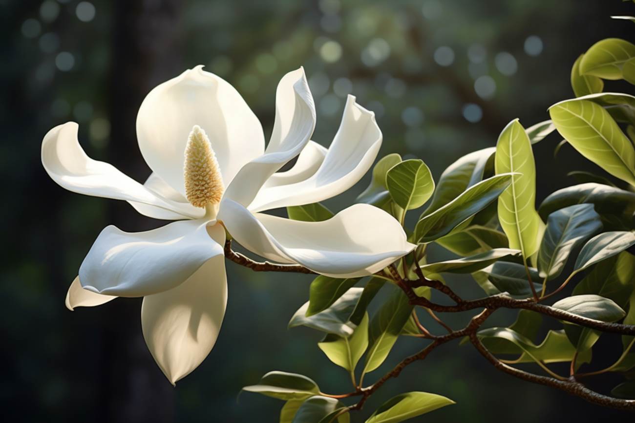 Magnolia kwitnienie
